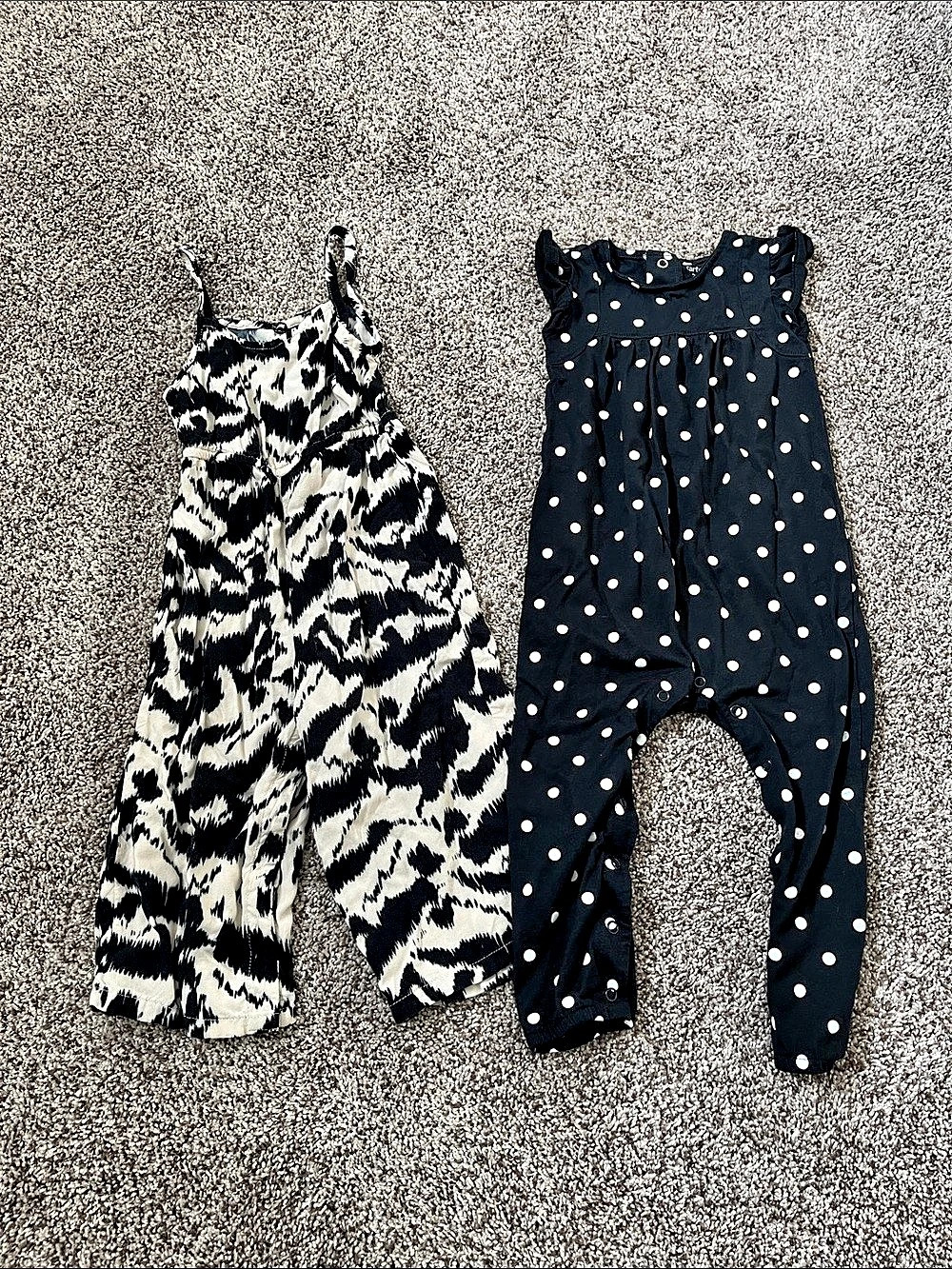 Old Navy & Carter’s Girls 2T/18-24 Month Romper Bundle